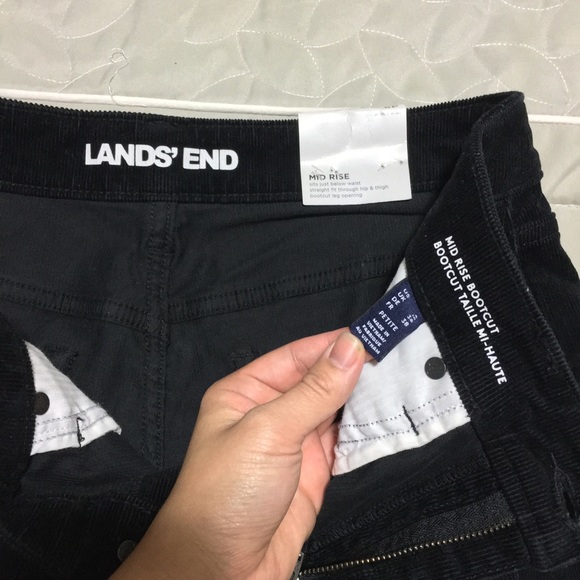 NEW Lands’ End bootcut cords, 6P - Picture 3 of 9
